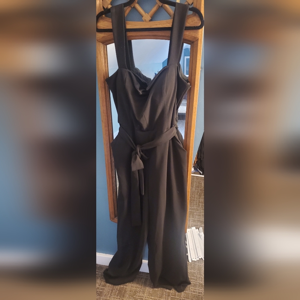 Black Jumper Romper Size 16